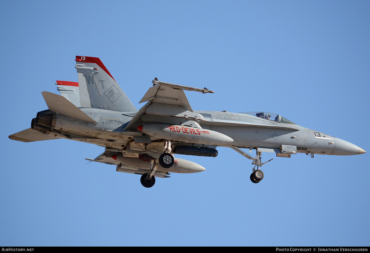 Aircraft Photo of 165195 | McDonnell Douglas F/A-18C Hornet | USA - Marines | AirHistory.net #261276