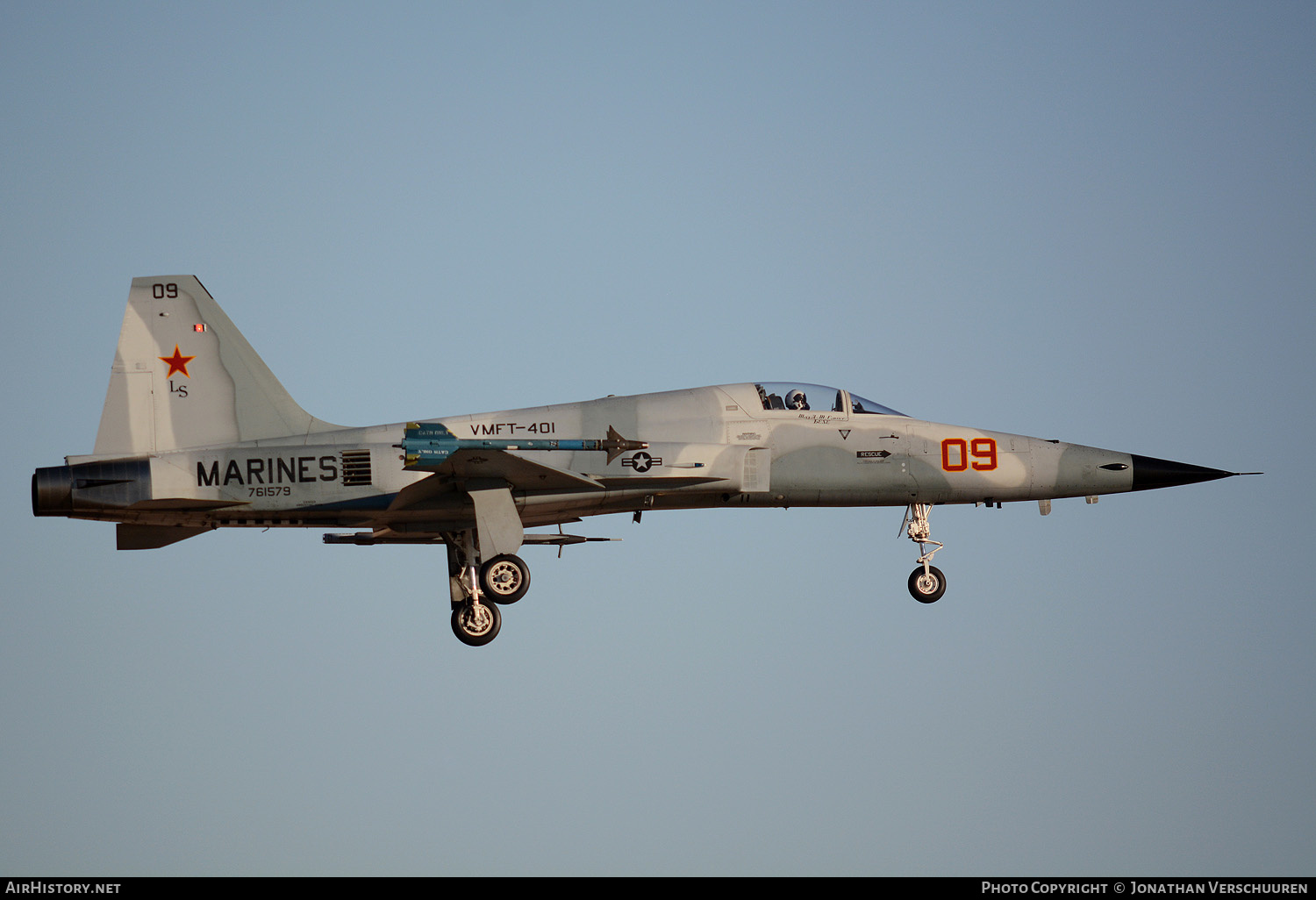 Aircraft Photo of 761579 | Northrop F-5N Tiger II | USA - Marines | AirHistory.net #261277