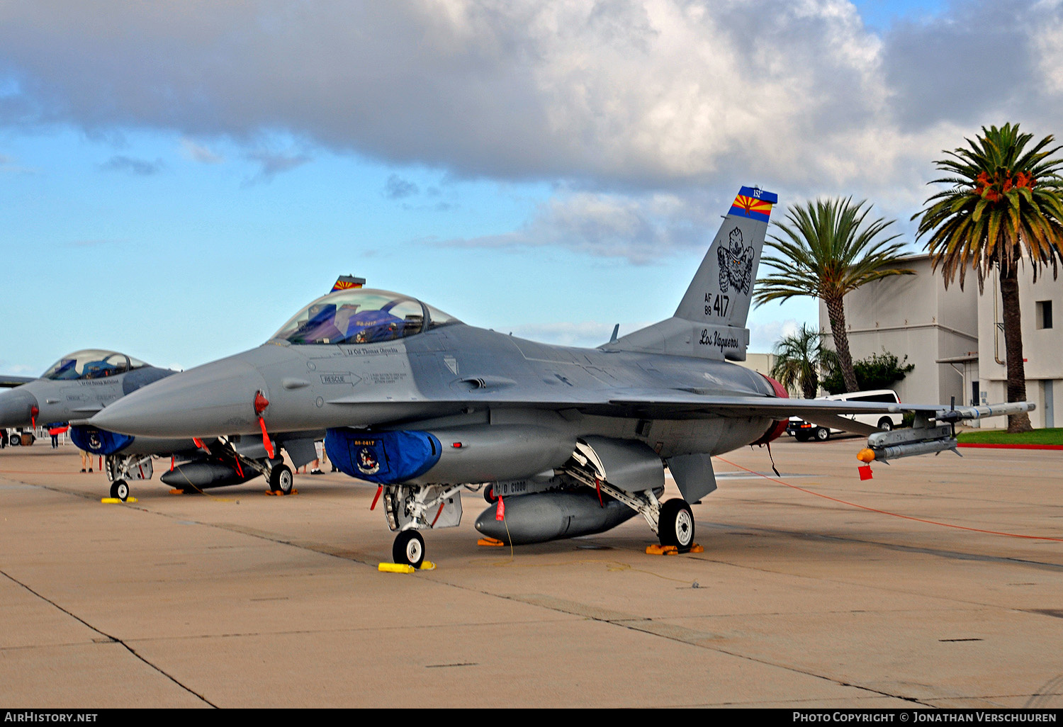 Aircraft Photo of 88-0417 / AF88-417 | General Dynamics F-16CM Fighting Falcon | USA - Air Force | AirHistory.net #261283