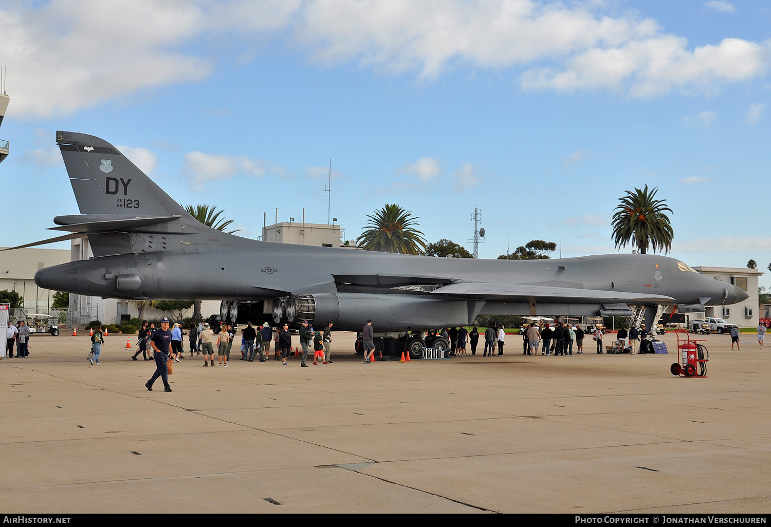 Aircraft Photo of 86-0123 / AF86-123 | Rockwell B-1B Lancer | USA - Air Force | AirHistory.net #261288