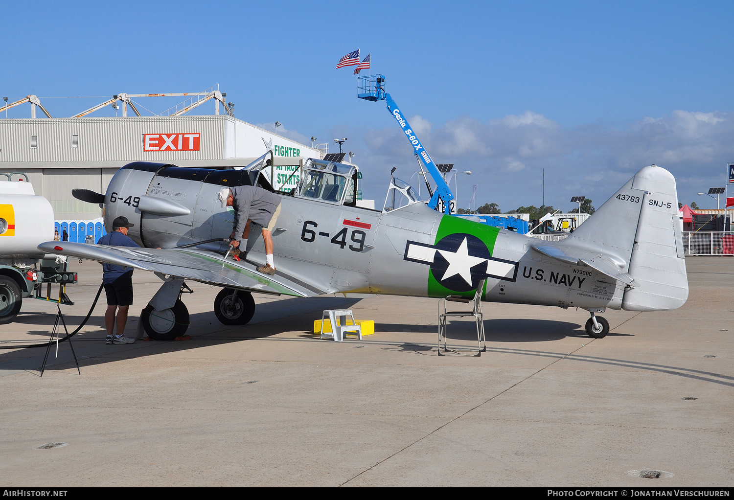 Aircraft Photo of N7300C / 43763 | North American AT-6D Texan | Commemorative Air Force | USA - Navy | AirHistory.net #261289