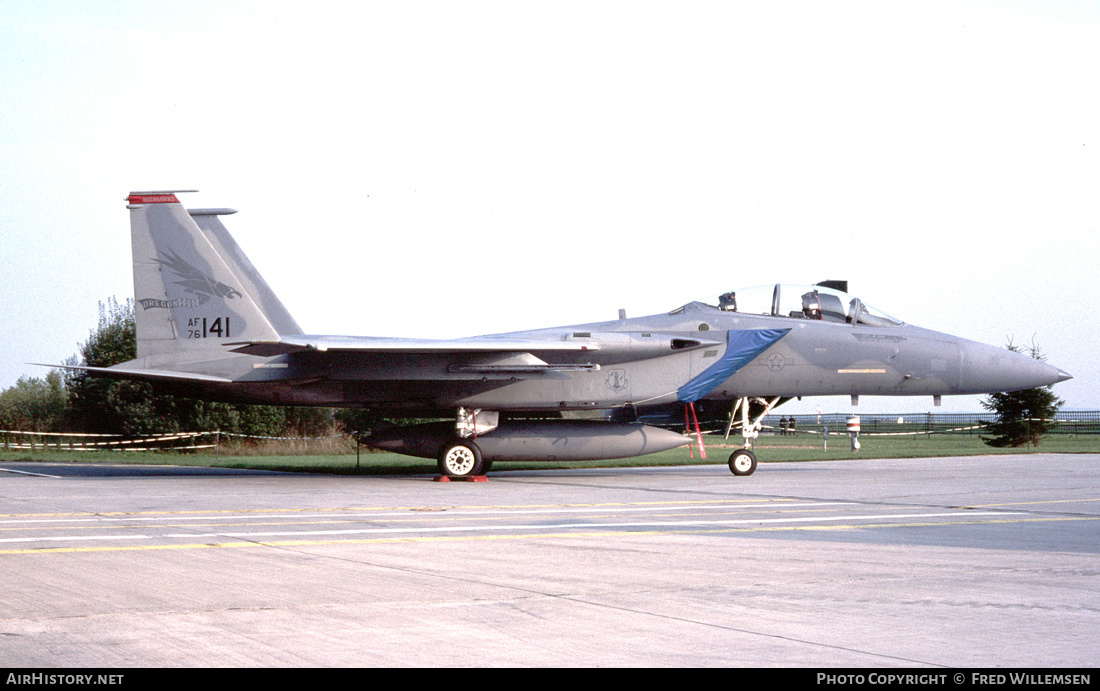 Aircraft Photo of 76-0141 / AF76-141 | McDonnell Douglas F-15B Eagle | USA - Air Force | AirHistory.net #261294