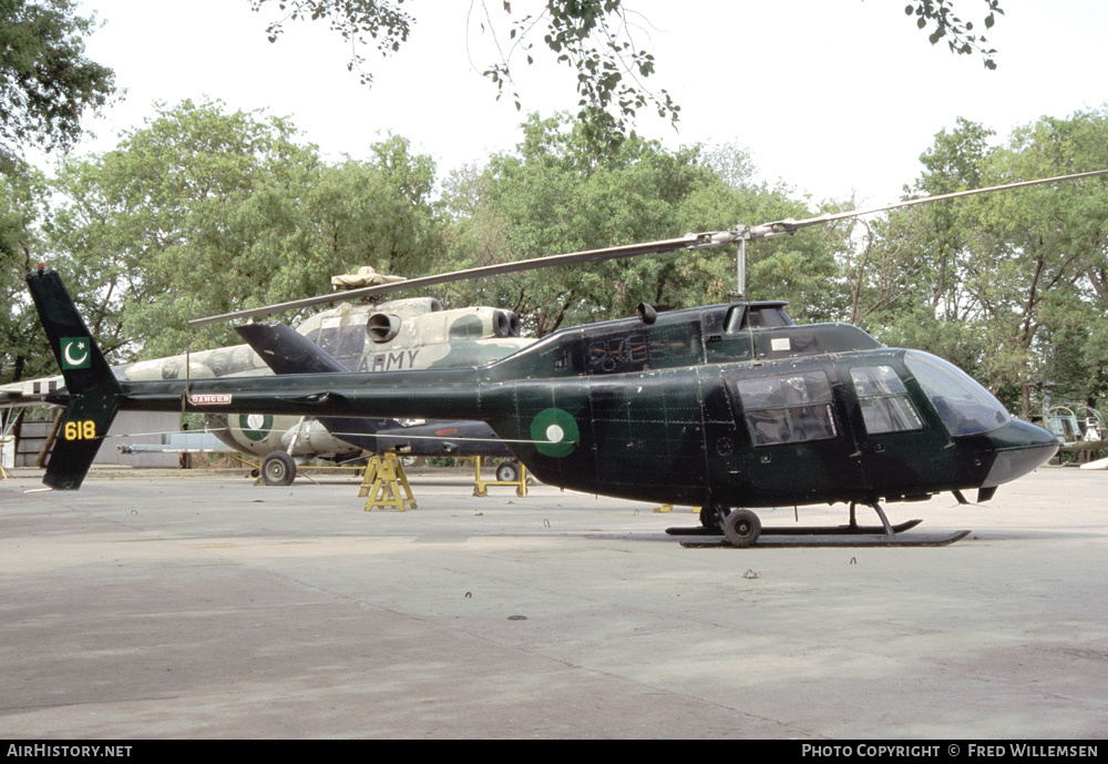 Aircraft Photo of 1618 | Bell 206B JetRanger II | Pakistan - Army | AirHistory.net #261303