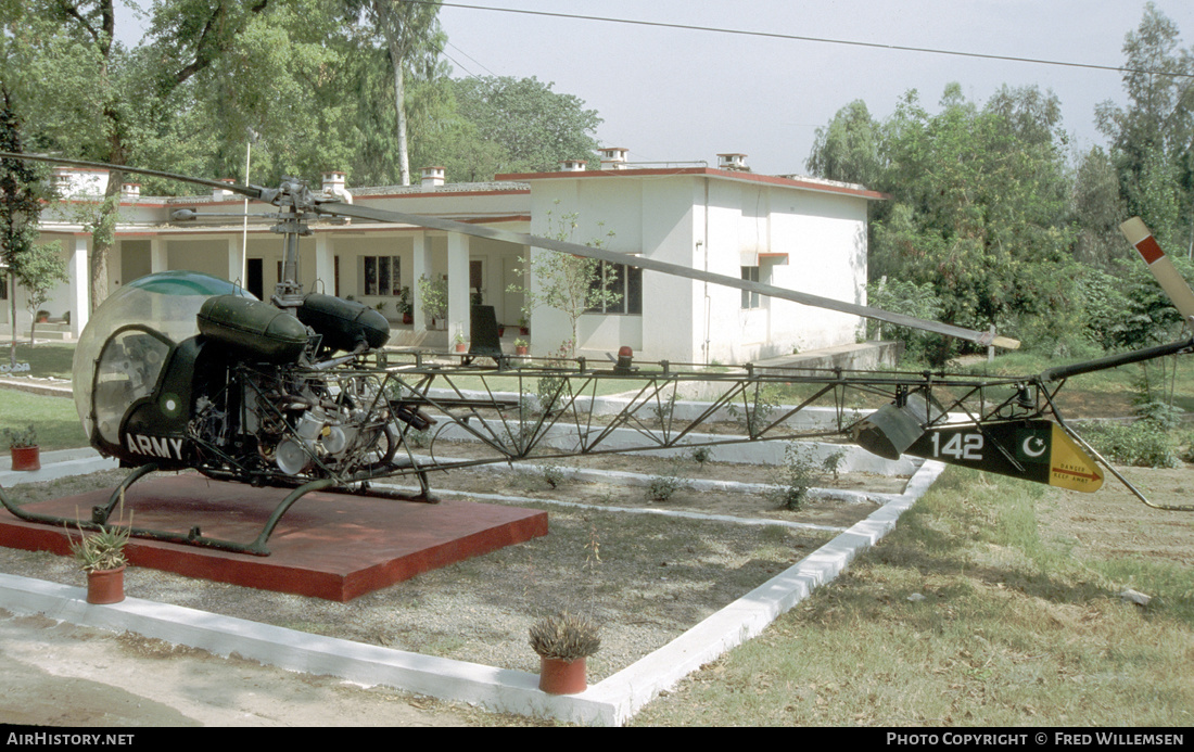 Aircraft Photo of 142 | Bell OH-13H Sioux | Pakistan - Army | AirHistory.net #261309