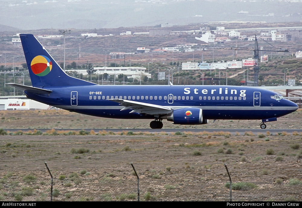 Aircraft Photo of OY-SEE | Boeing 737-3Y0 | Sterling European Airlines | AirHistory.net #261325