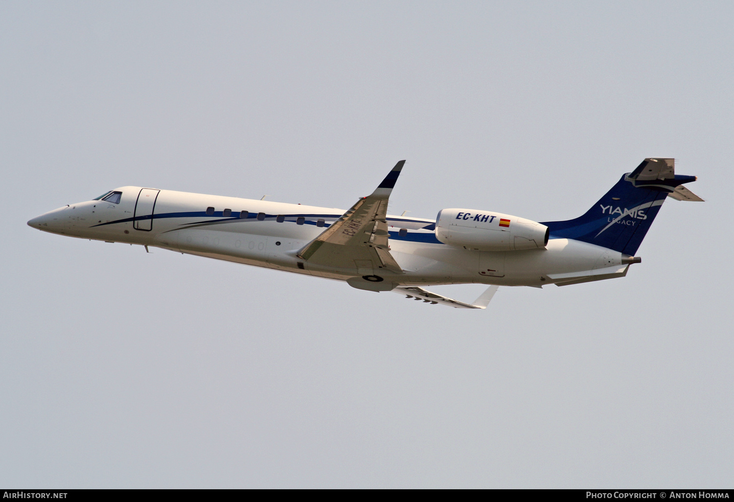 Aircraft Photo of EC-KHT | Embraer Legacy 600 (EMB-135BJ) | Yianis Group | AirHistory.net #261329