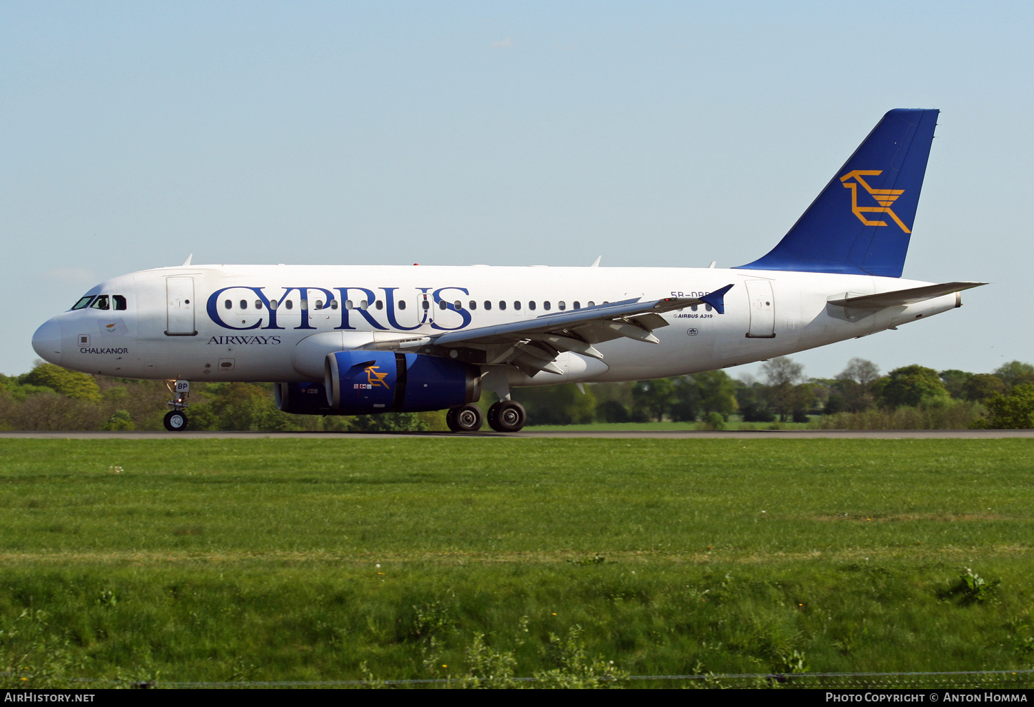 Aircraft Photo of 5B-DBP | Airbus A319-132 | Cyprus Airways | AirHistory.net #261342