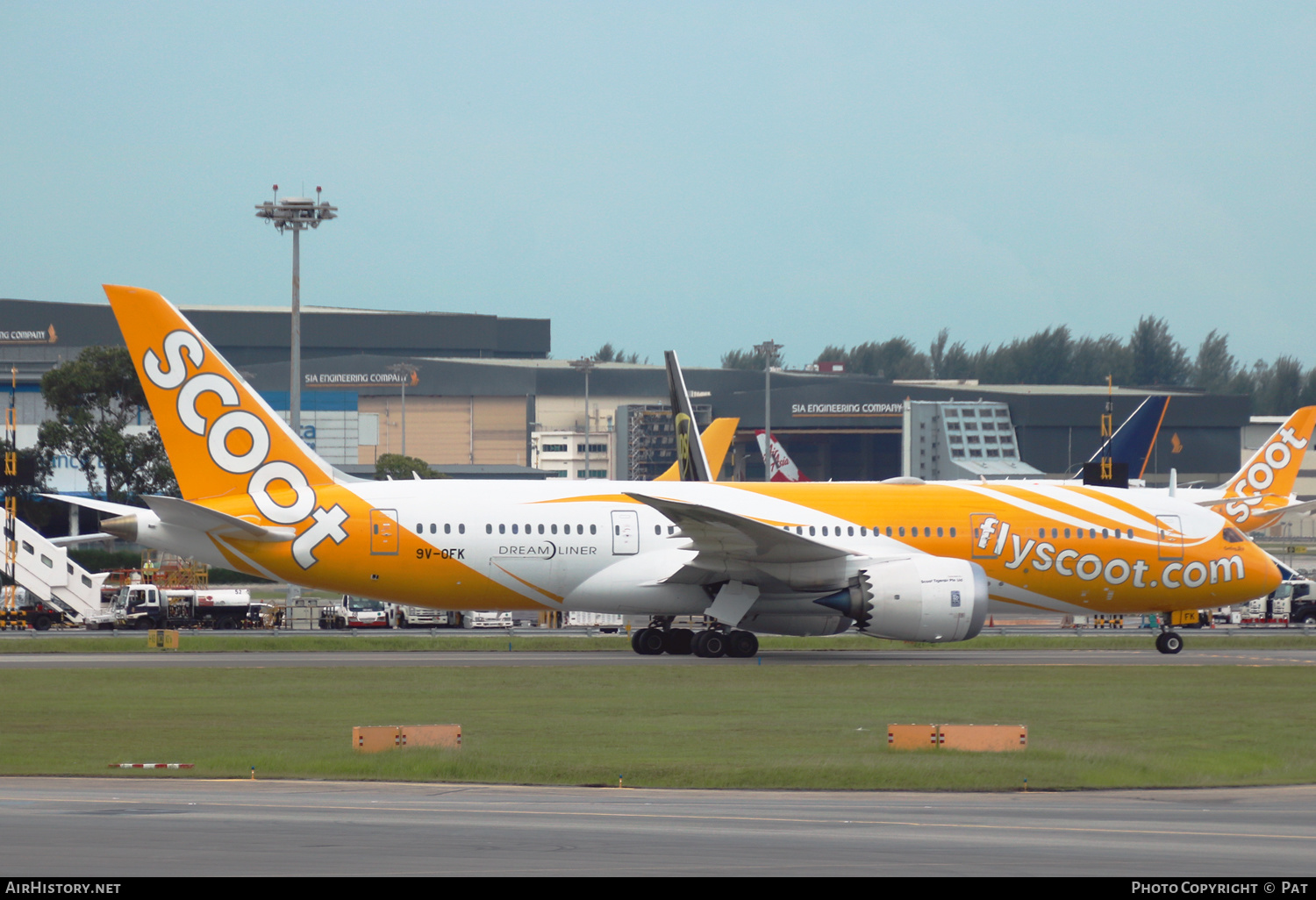 Aircraft Photo of 9V-OFK | Boeing 787-8 Dreamliner | Scoot | AirHistory.net #261344