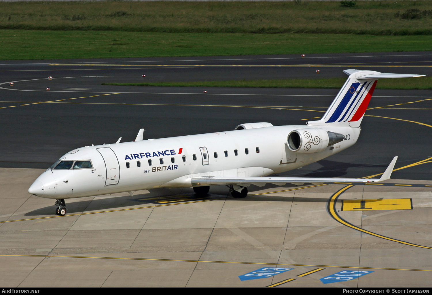 Aircraft Photo of F-GRJQ | Bombardier CRJ-100ER (CL-600-2B19) | Air France | AirHistory.net #261345