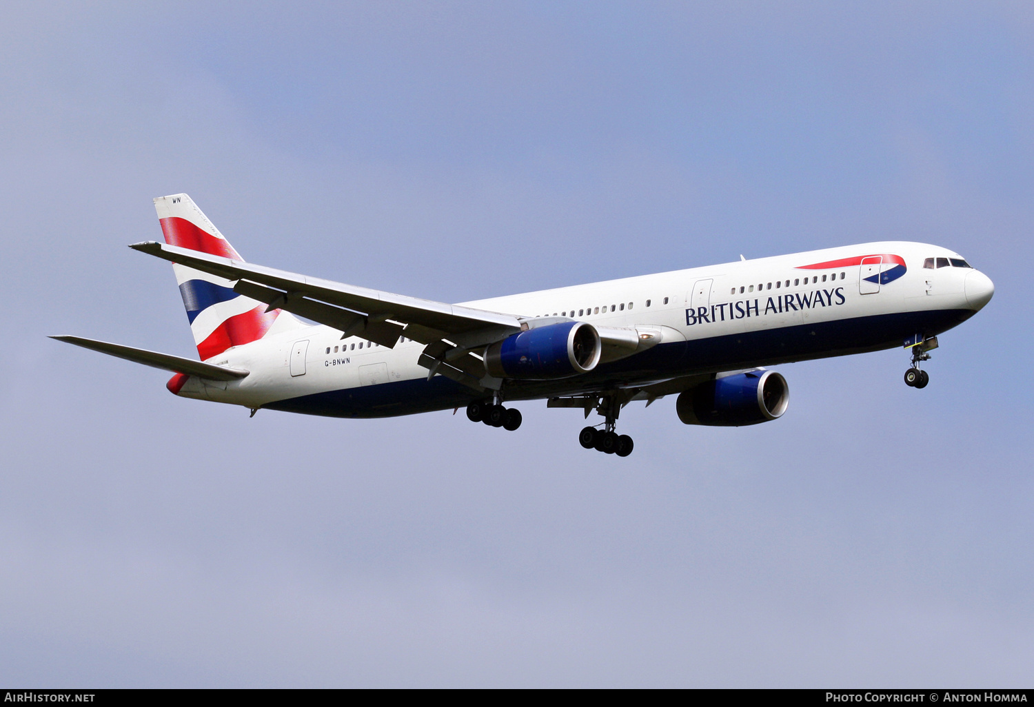 Aircraft Photo of G-BNWN | Boeing 767-336/ER | British Airways | AirHistory.net #261351
