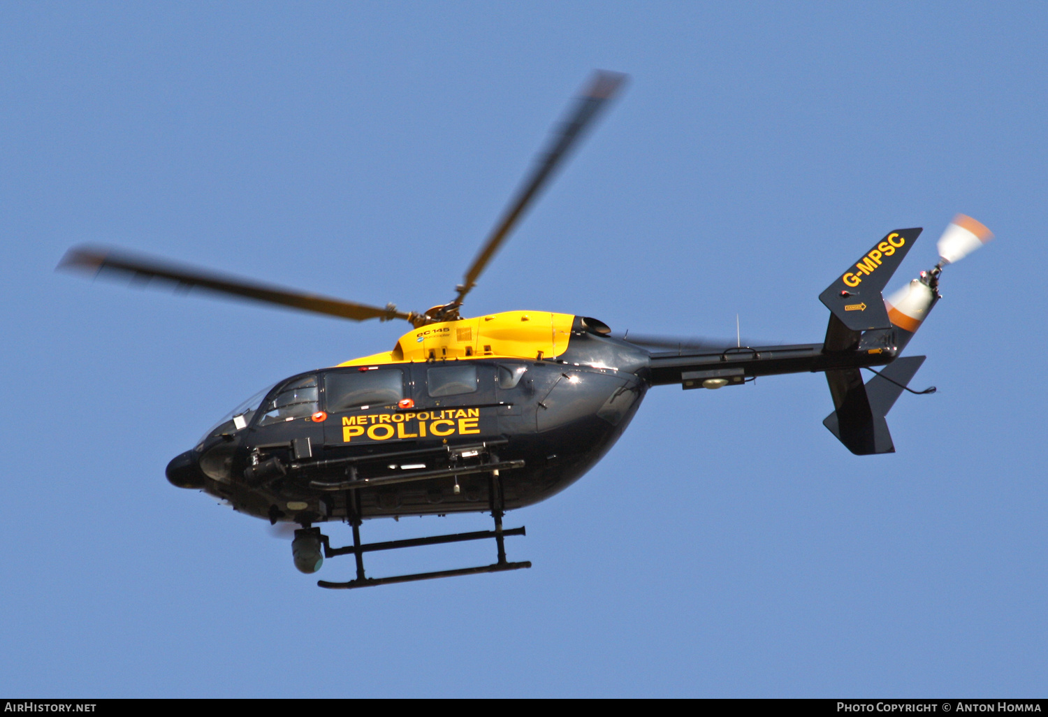 Aircraft Photo of G-MPSC | Airbus Helicopters EC-145 (BK-117 D-2) | Metropolitan Police | AirHistory.net #261359