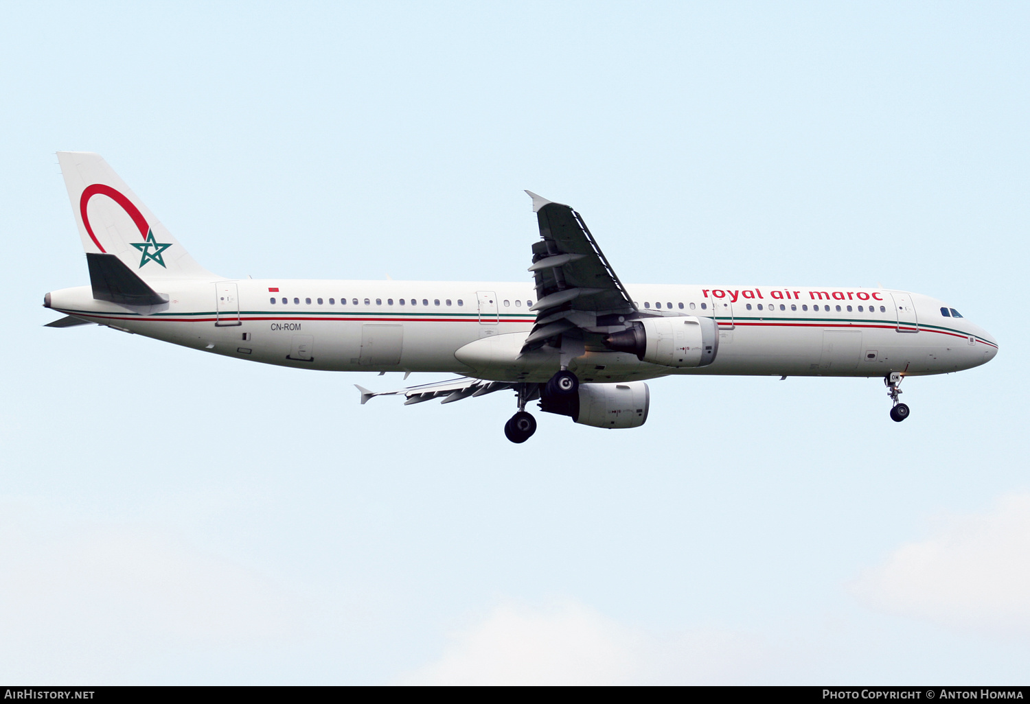 Aircraft Photo of CN-ROM | Airbus A321-211 | Royal Air Maroc - RAM | AirHistory.net #261362