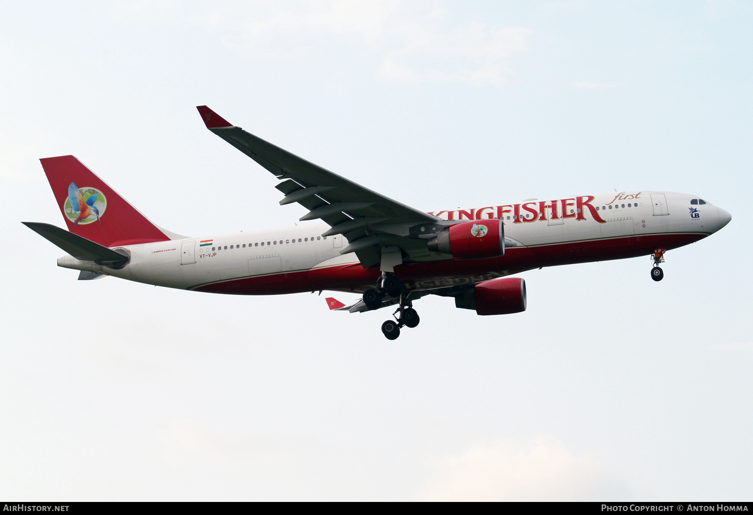 Aircraft Photo of VT-VJP | Airbus A330-223 | Kingfisher Airlines | AirHistory.net #261364