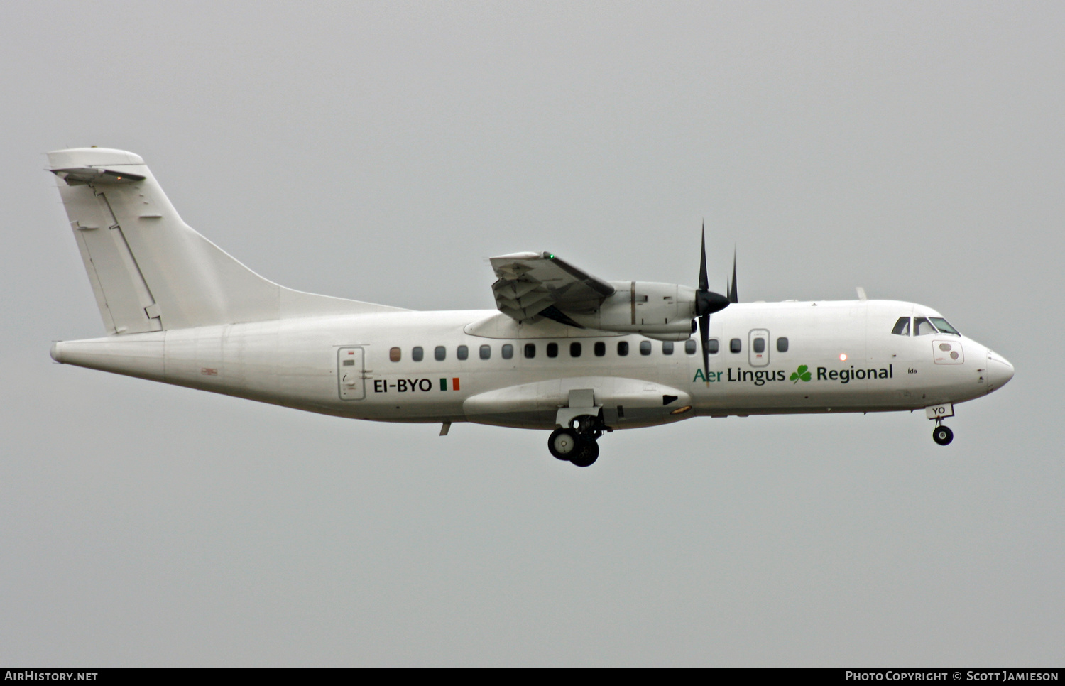 Aircraft Photo of EI-BYO | ATR ATR-42-300 | Aer Lingus Regional | AirHistory.net #261366