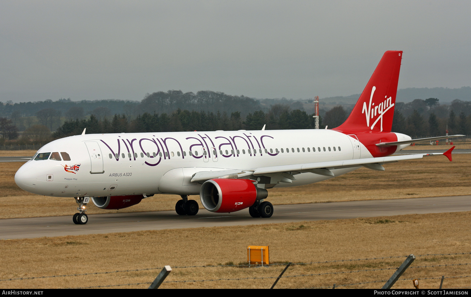 Aircraft Photo of EI-DEI | Airbus A320-214 | Virgin Atlantic Airways | AirHistory.net #261367