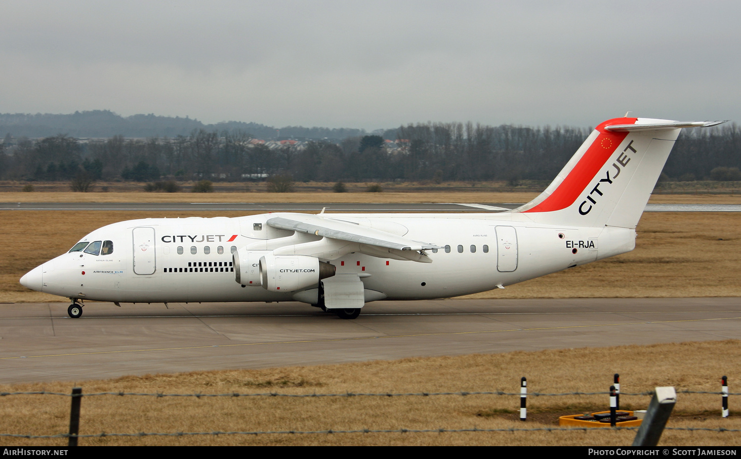 Aircraft Photo of EI-RJA | BAE Systems Avro 146-RJ85 | CityJet | AirHistory.net #261369