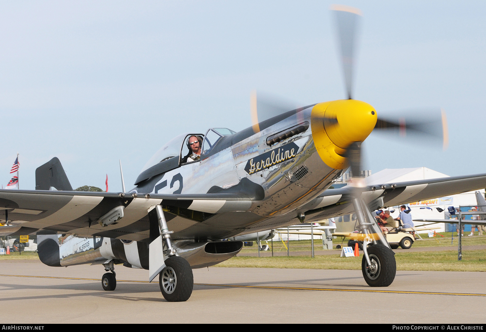 Aircraft Photo of N5500S / NL5500S / 414320 | North American P-51D Mustang | USA - Air Force | AirHistory.net #261373
