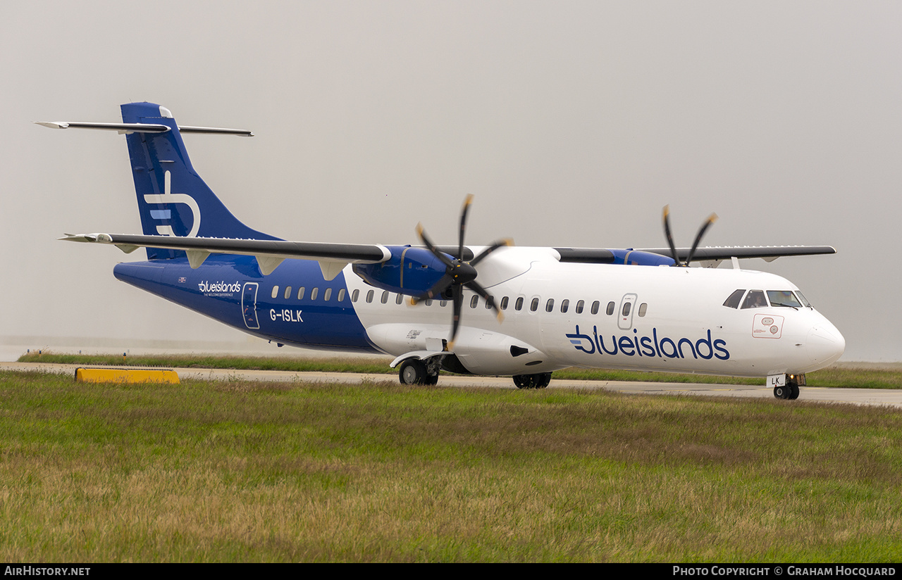 Aircraft Photo of G-ISLK | ATR ATR-72-500 (ATR-72-212A) | Blue Islands | AirHistory.net #261396
