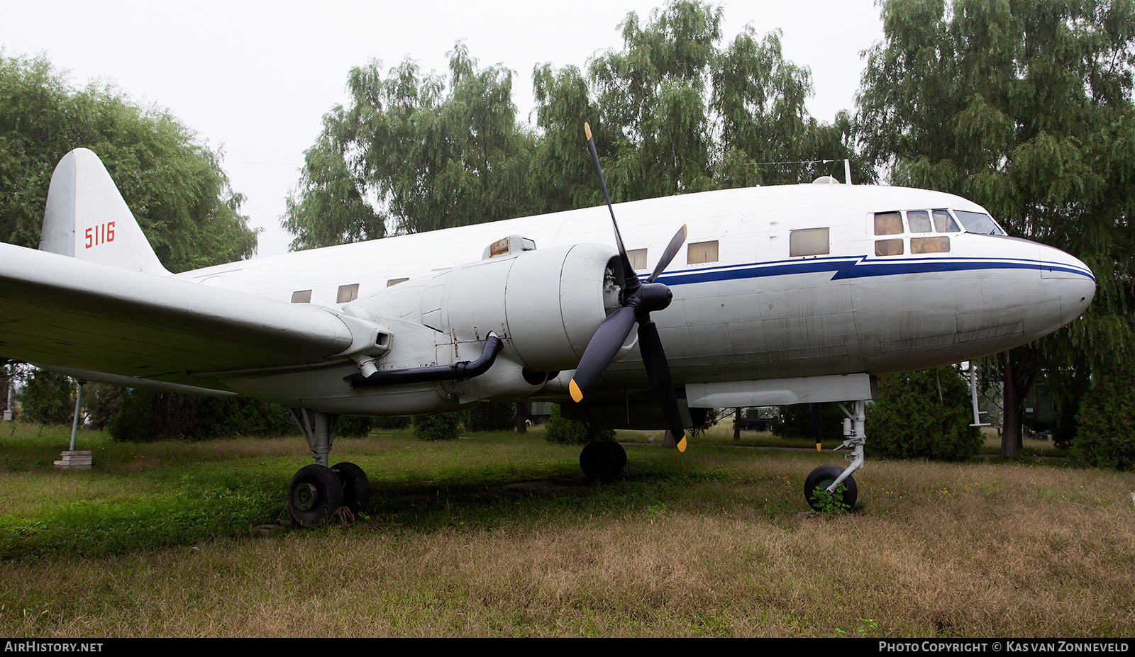 Aircraft Photo of 5116 | Ilyushin Il-12 | China - Air Force | AirHistory.net #261398