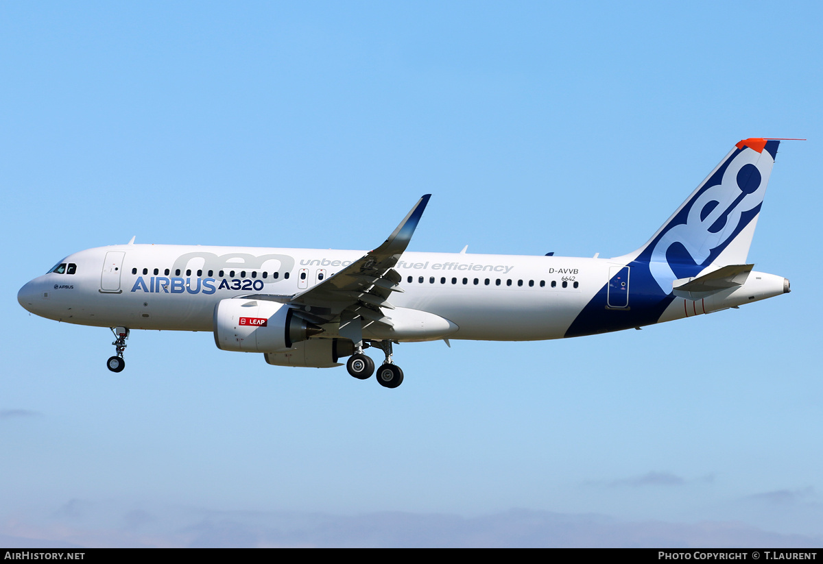 Aircraft Photo of D-AVVB | Airbus A320-251N | Airbus | AirHistory.net #261408