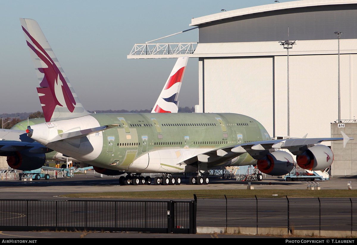 Aircraft Photo of F-WWAL | Airbus A380-861 | Qatar Airways | AirHistory.net #261410