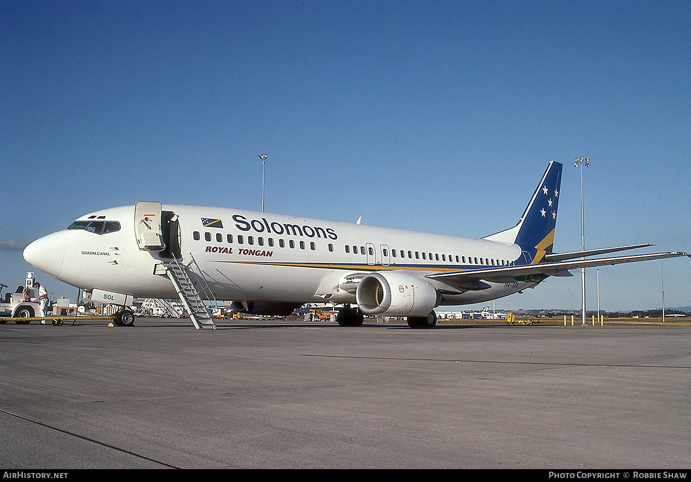 Aircraft Photo of H4-SOL | Boeing 737-4Q8 | Solomons - Solomon Airlines | AirHistory.net #261413