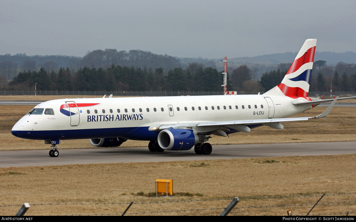 Aircraft Photo of G-LCYJ | Embraer 190SR (ERJ-190-100SR) | British Airways | AirHistory.net #261432