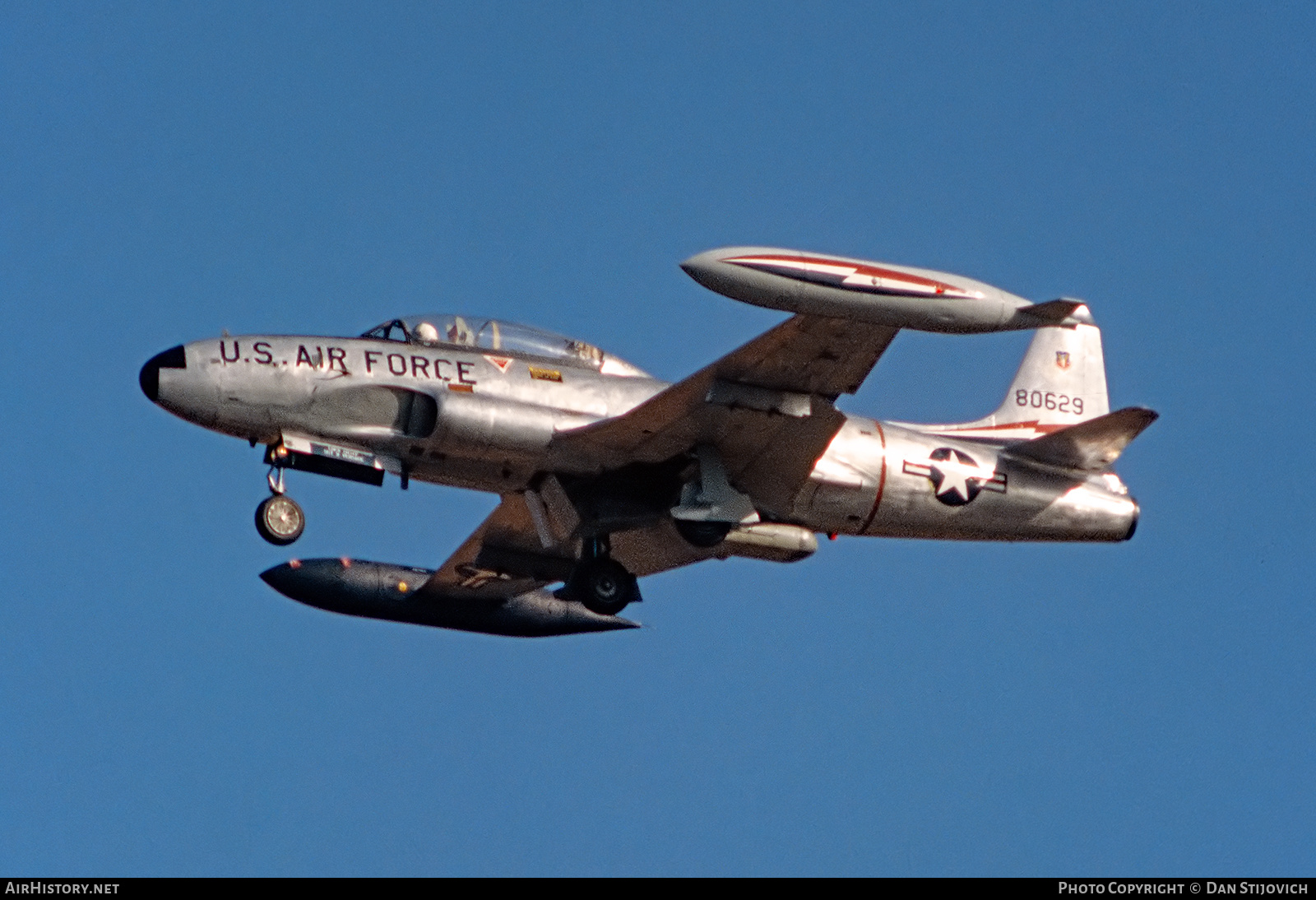 Aircraft Photo of 58-0629 / 80629 | Lockheed T-33A | USA - Air Force | AirHistory.net #261435