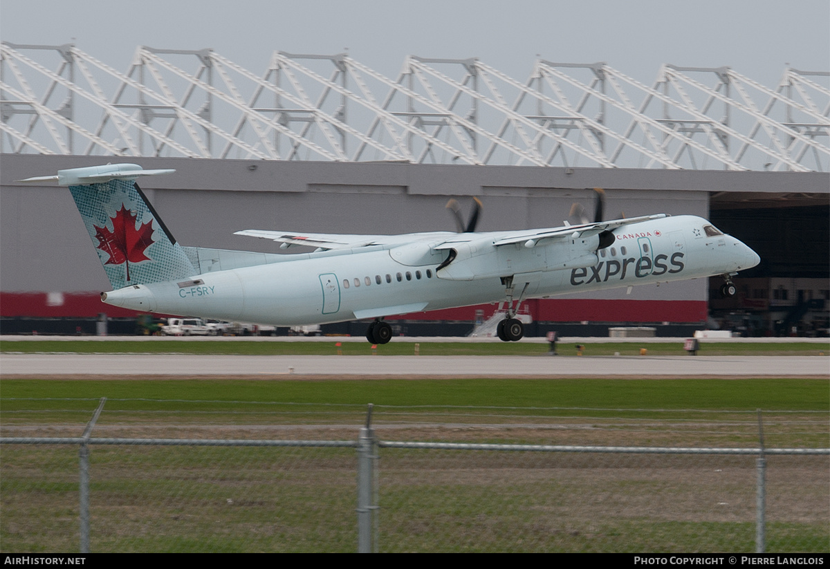 Aircraft Photo of C-FSRY | Bombardier DHC-8-402 Dash 8 | Air Canada Express | AirHistory.net #261454