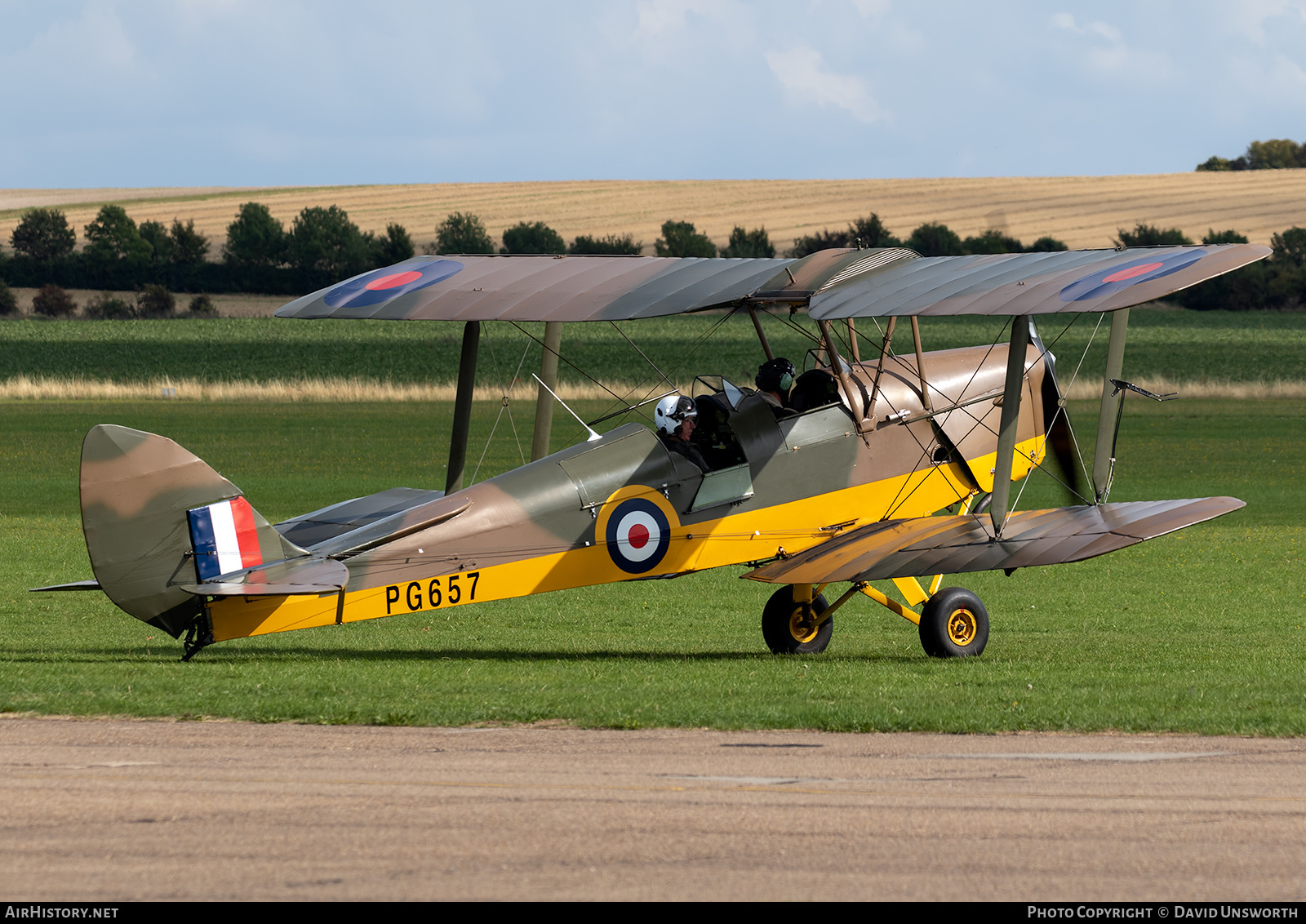 Aircraft Photo of G-AGPK / PG657 | De Havilland D.H. 82A Tiger Moth II | UK - Air Force | AirHistory.net #261476