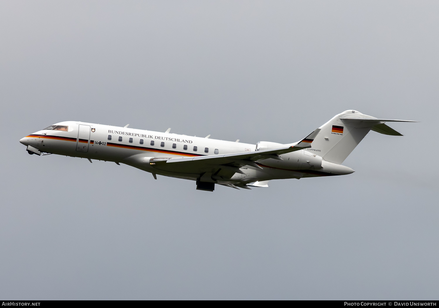 Aircraft Photo of 1402 | Bombardier Global 5000 (BD-700-1A11) | Germany - Air Force | AirHistory.net #261479