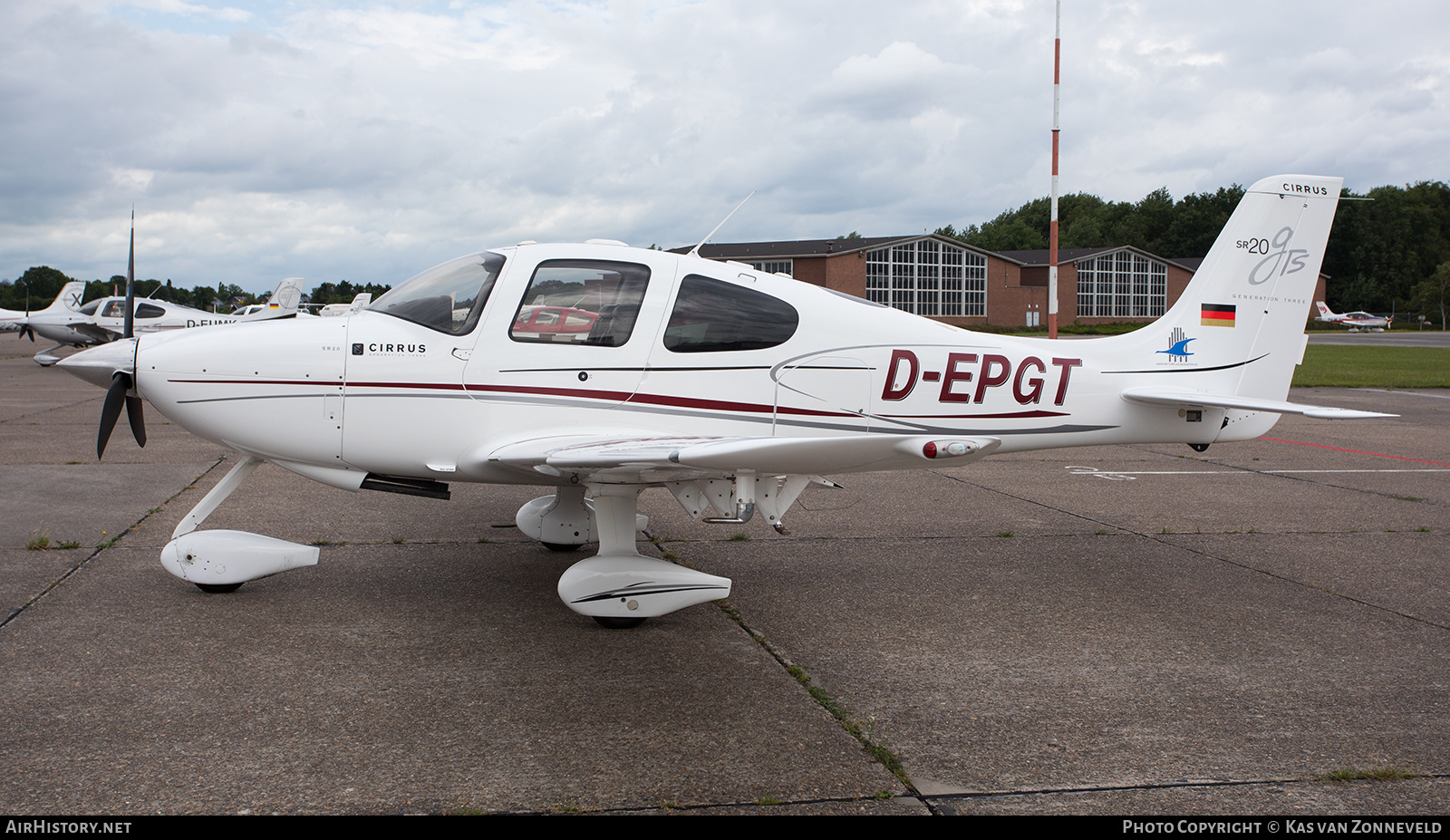 Aircraft Photo of D-EPGT | Cirrus SR-20 G3-GTS | Motorflug Münster | AirHistory.net #261480