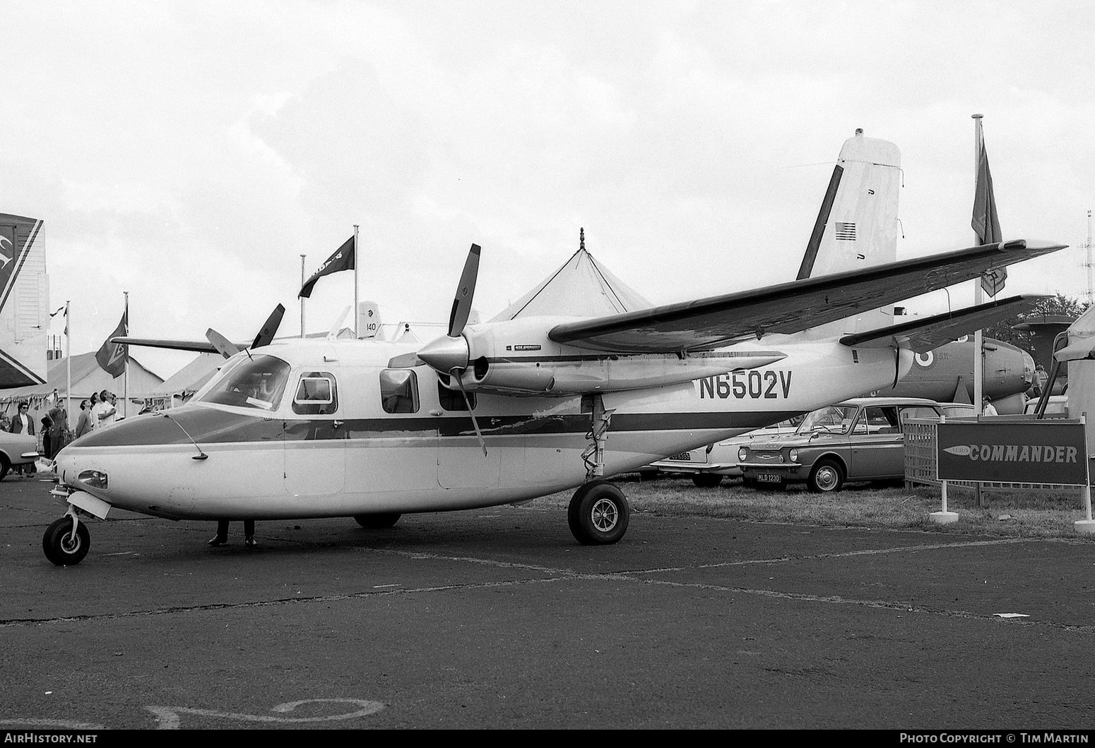 Aircraft Photo of N6502V | Aero Commander 500B Commander | AirHistory.net #261511