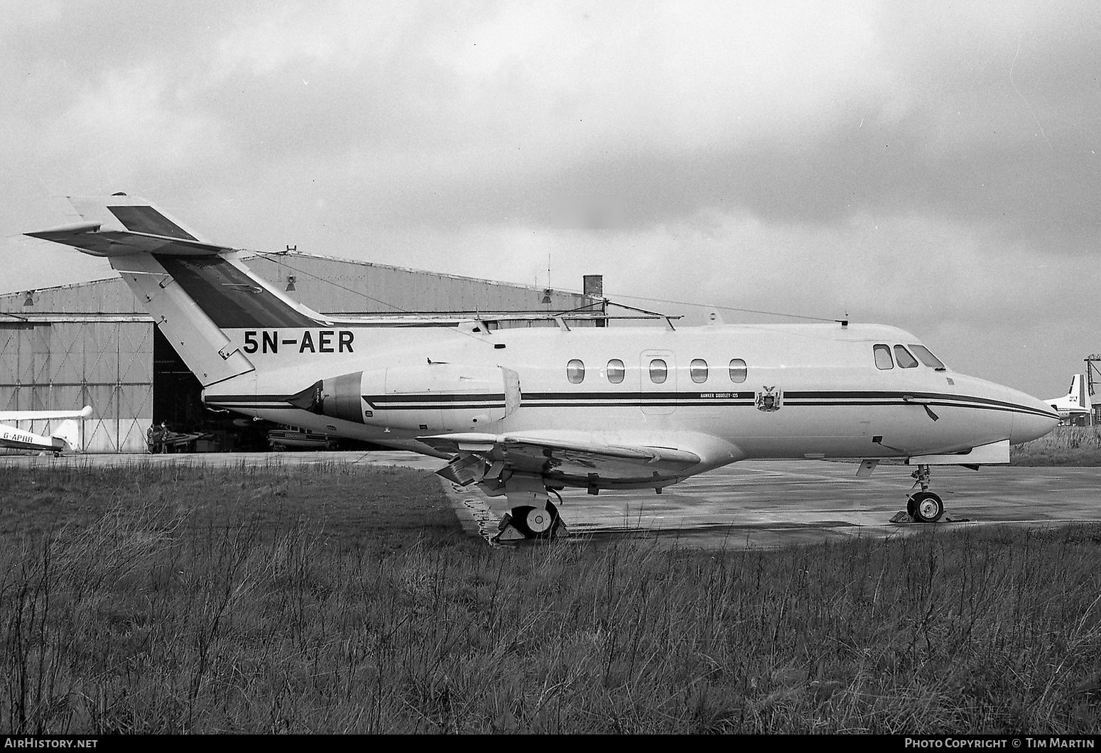 Aircraft Photo of 5N-AER | Hawker Siddeley HS-125-1B/522 | AirHistory.net #261516