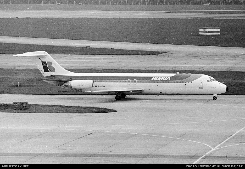 Aircraft Photo of EC-BIG | McDonnell Douglas DC-9-32 | Iberia | AirHistory.net #261519