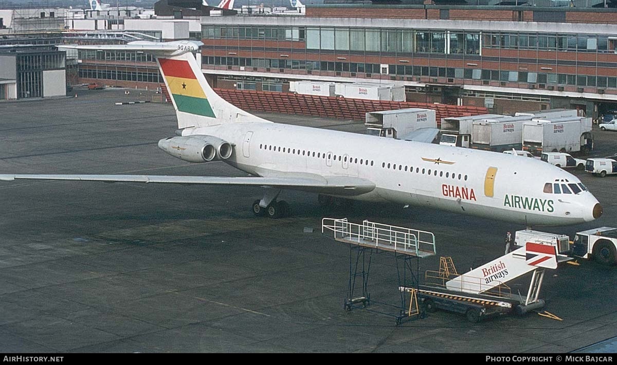 Aircraft Photo of 9G-ABO | Vickers VC10 Srs1102 | Ghana Airways | AirHistory.net #261520