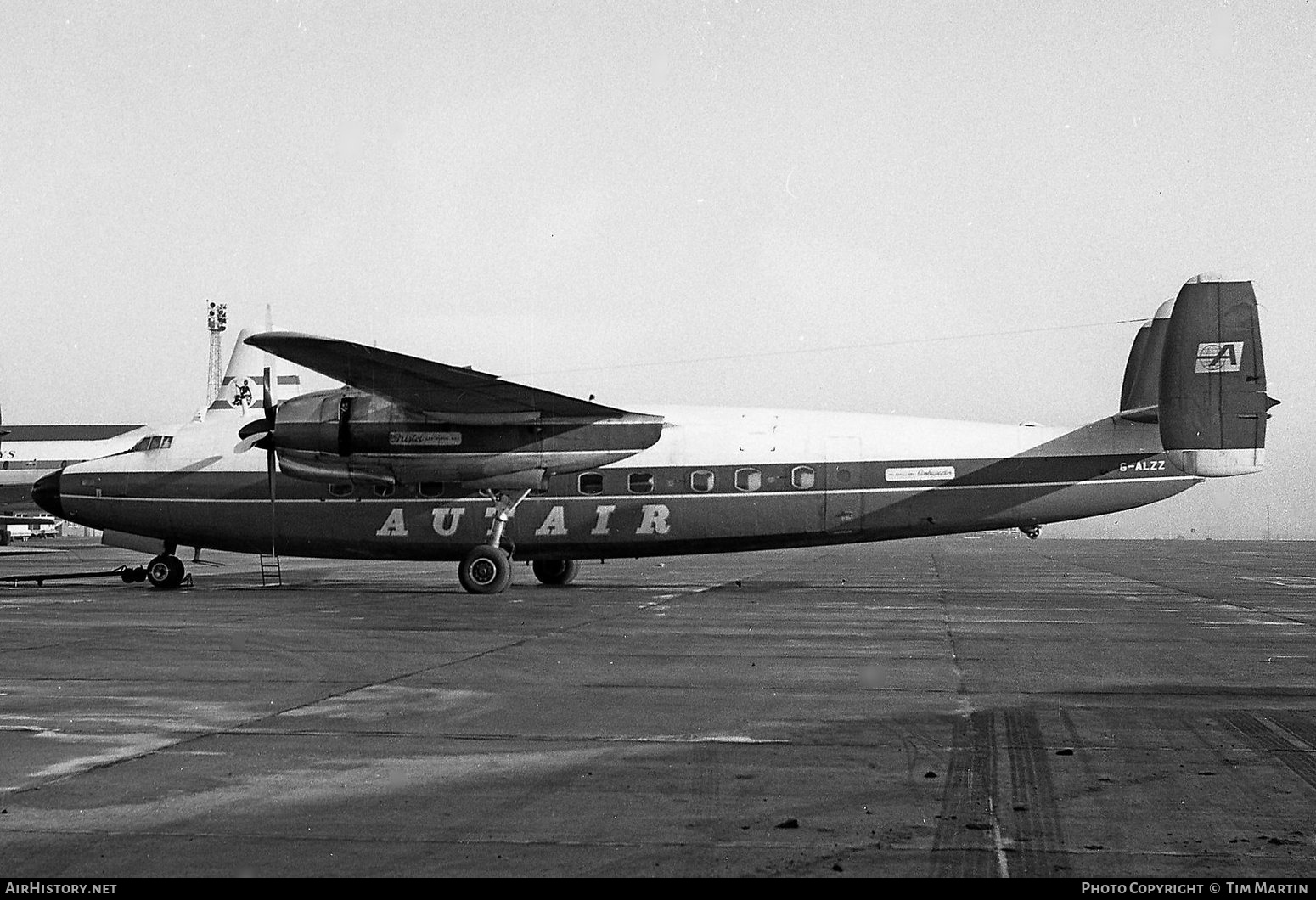 Aircraft Photo of G-ALZZ | Airspeed AS-57 Ambassador 2 | Autair International | AirHistory.net #261527