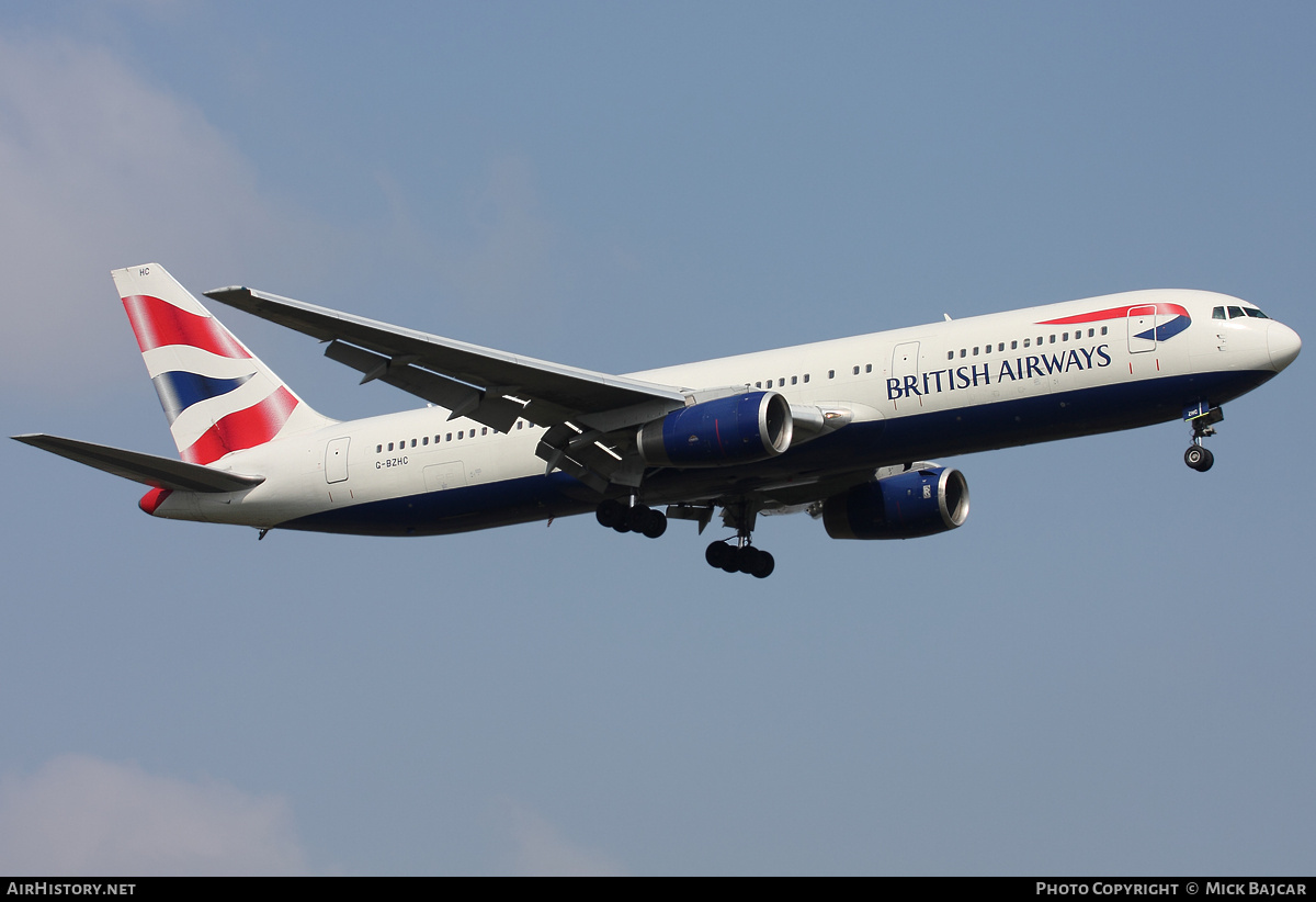 Aircraft Photo of G-BZHC | Boeing 767-336/ER | British Airways | AirHistory.net #261545