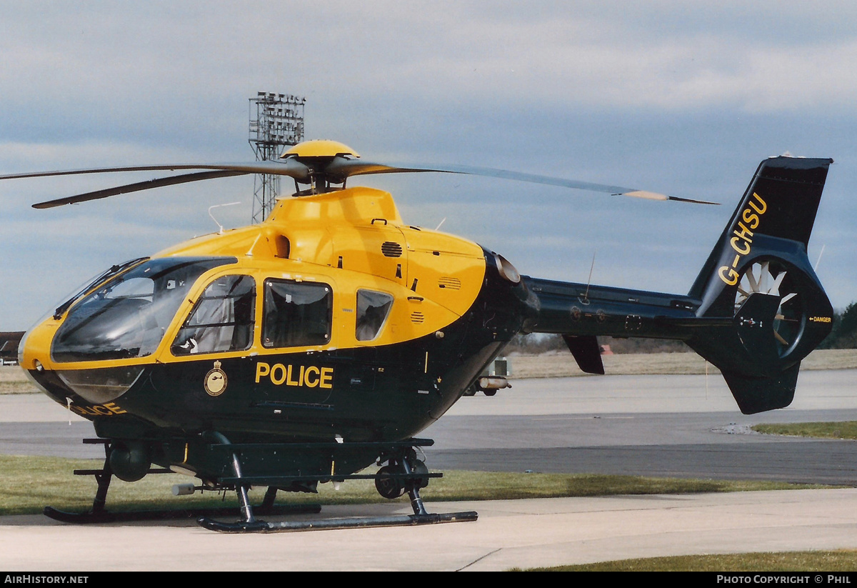 Aircraft Photo of G-CHSU | Airbus Helicopters EC-135T-1 | Police | AirHistory.net #261573