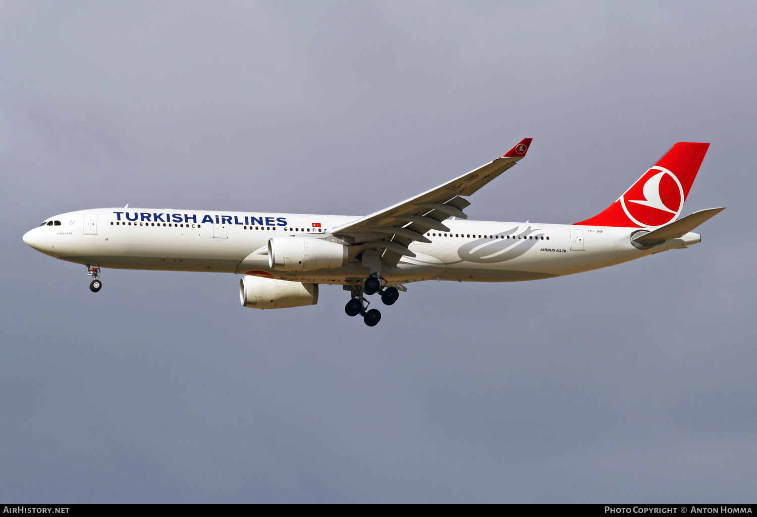 Aircraft Photo of TC-JNP | Airbus A330-343E | Turkish Airlines | AirHistory.net #261581