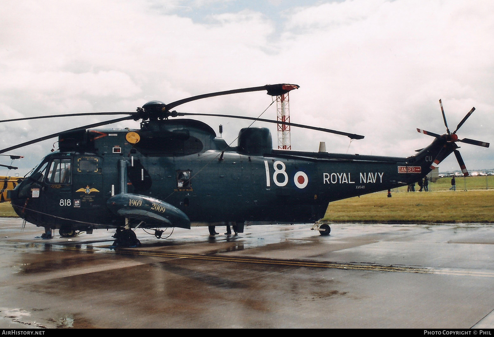 Aircraft Photo of XV648 | Westland WS-61 Sea King HAS6 | UK - Navy | AirHistory.net #261613