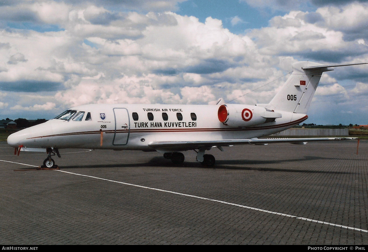 Aircraft Photo of 93-005 | Cessna 650 Citation VII | Turkey - Air Force | AirHistory.net #261617