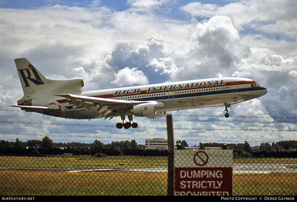 Aircraft Photo of N313EA | Lockheed L-1011-385-1 TriStar 1 | Rich International Airways | AirHistory.net #261619