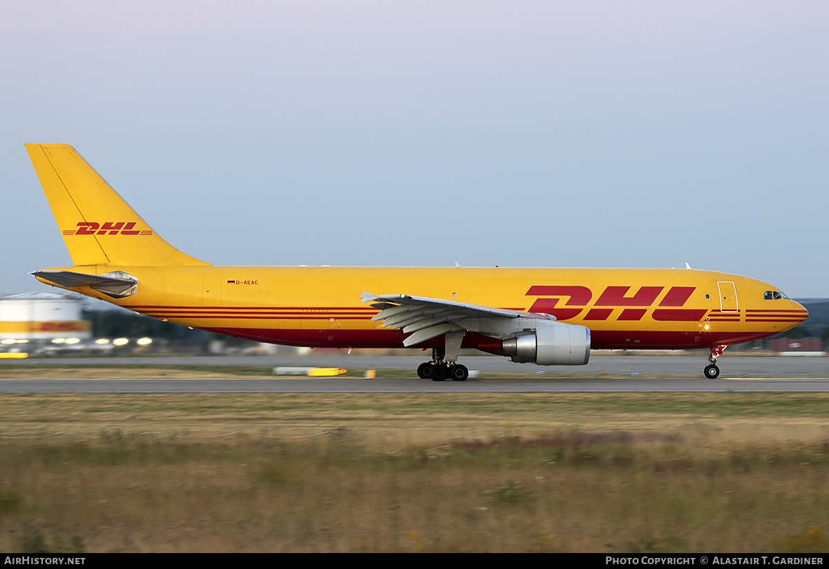 Aircraft Photo of D-AEAC | Airbus A300B4-622R(F) | DHL International | AirHistory.net #261626