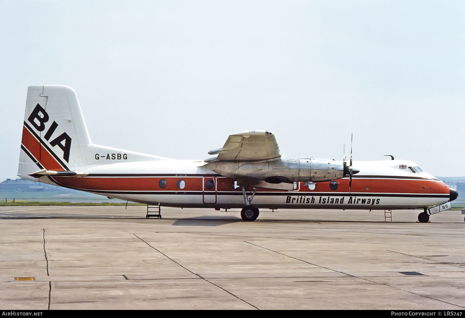 Aircraft Photo of G-ASBG | Handley Page HPR-7 Herald 203 | British Island Airways - BIA | AirHistory.net #261652