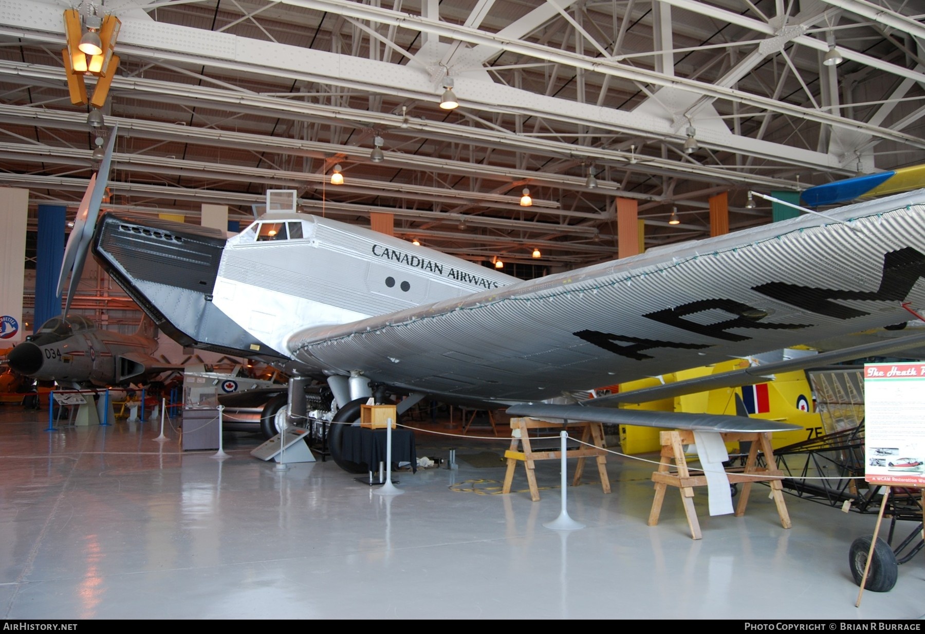 Aircraft Photo of CF-ARM | Junkers Ju 52/1m | Canadian Airways | AirHistory.net #261653