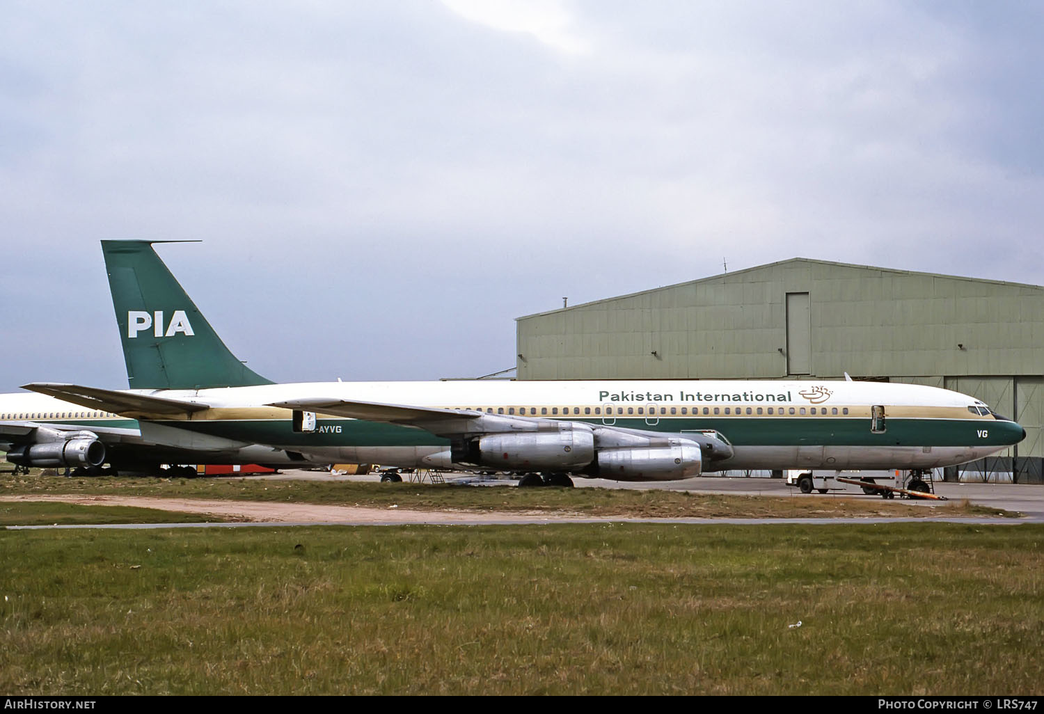 Aircraft Photo of G-AYVG | Boeing 707-321 | Pakistan International Airlines - PIA | AirHistory.net #261654