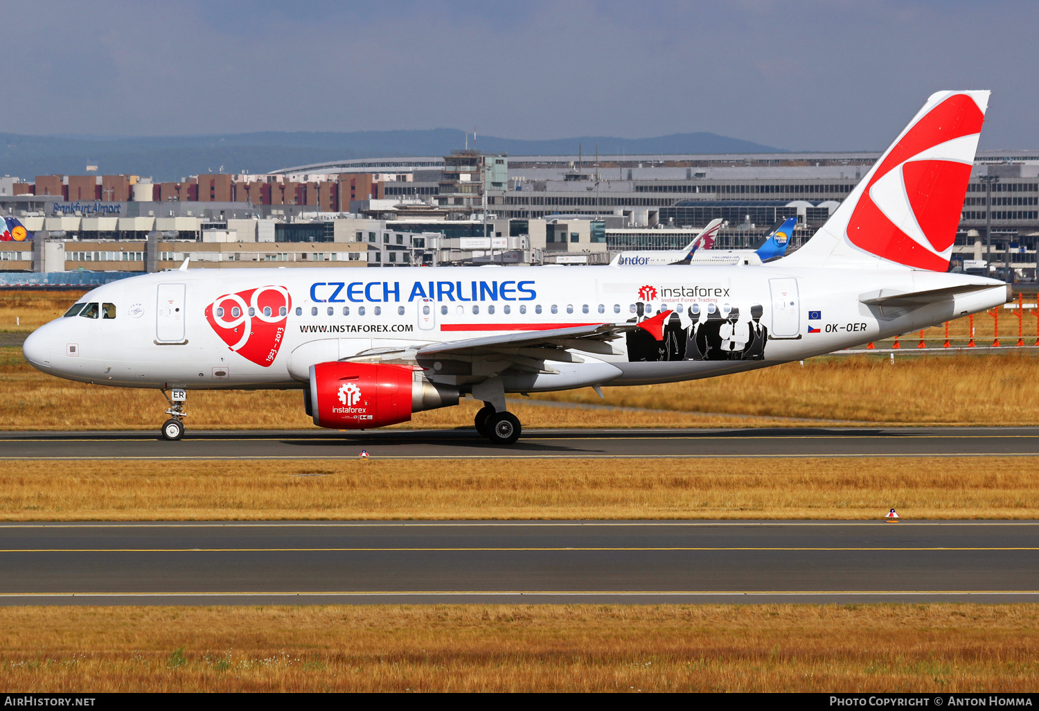 Aircraft Photo of OK-OER | Airbus A319-112 | ČSA - Czech Airlines | AirHistory.net #261678