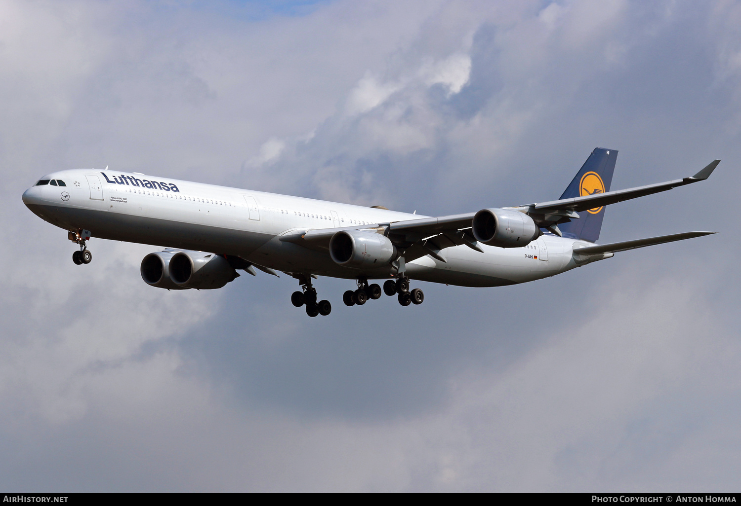 Aircraft Photo of D-AIHI | Airbus A340-642 | Lufthansa | AirHistory.net #261679