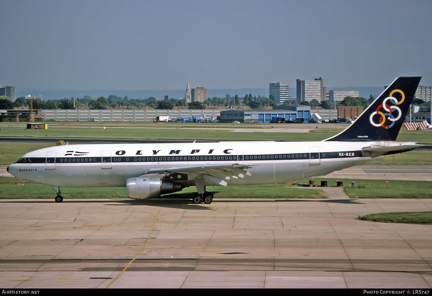 Aircraft Photo of SX-BEB | Airbus A300B4-103 | Olympic | AirHistory.net #261693
